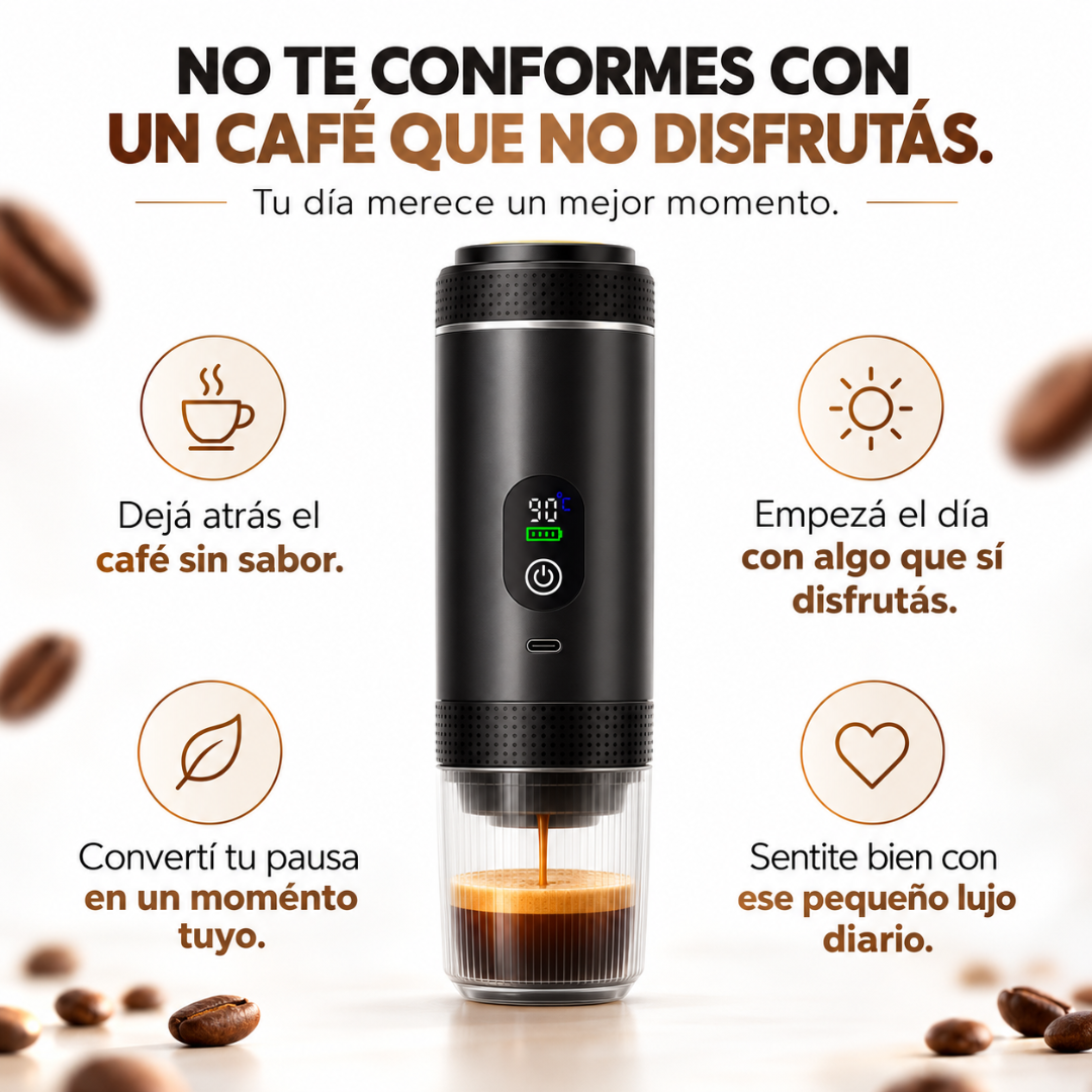 Cafetera Espresso Portátil Digital | KAVETO